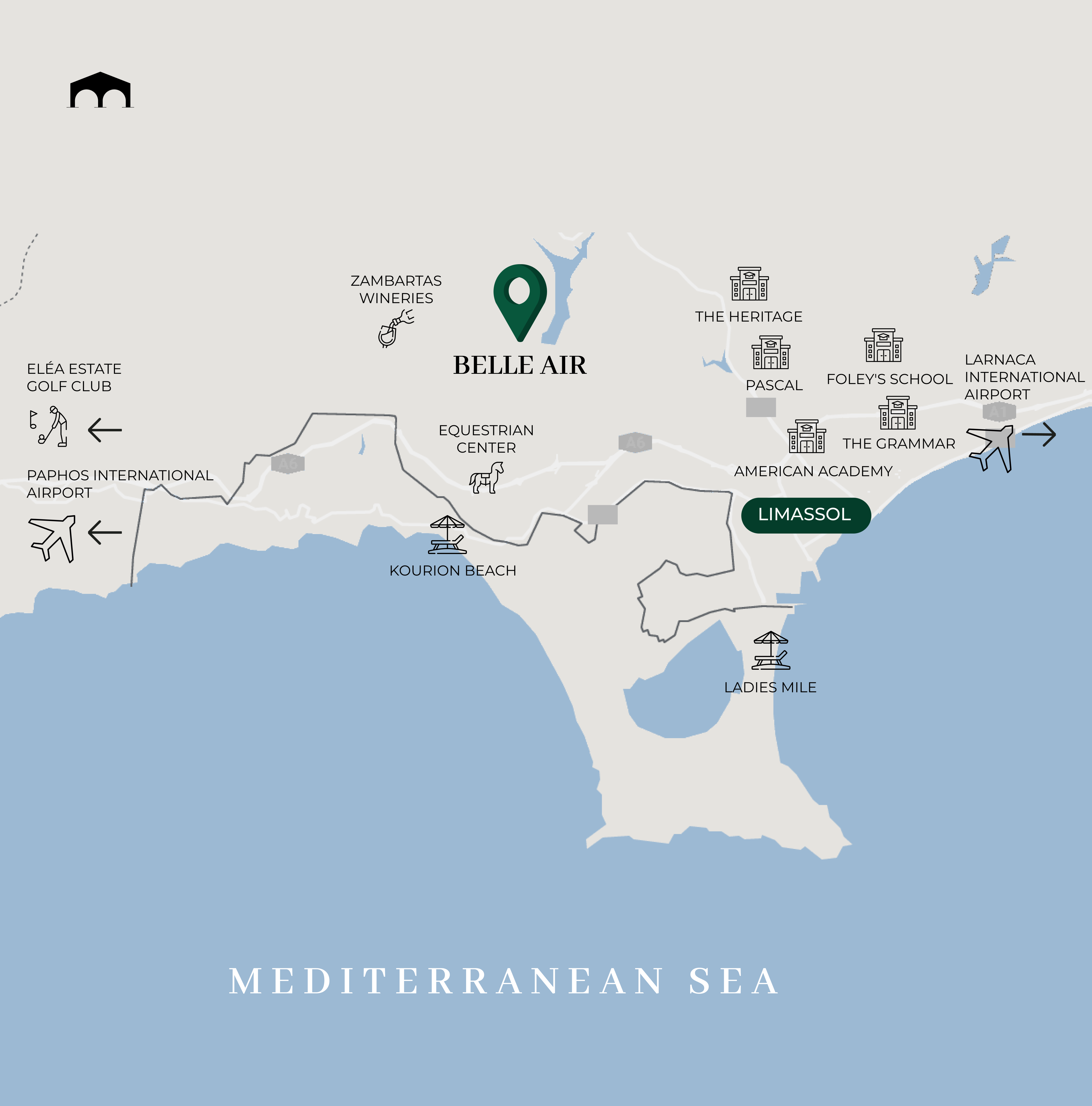 Belle Air Location — Souni, Limassol